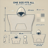 Swim Essentials Kids Poncho Towel | Cozy Beach & Pool Cover Up - My Little Thieves