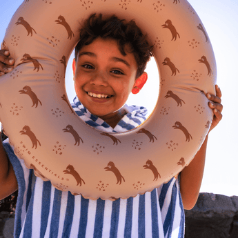 Swim Essentials Kids Swim Ring 55cm | Fun Printed Pool Float - My Little Thieves