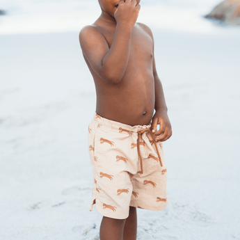 Swim Essentials Kids Swim Shorts For Boys | Fun Summer Swimwear - My Little Thieves