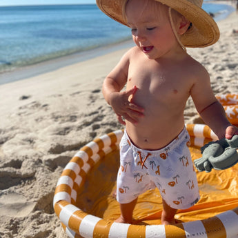 Swim Essentials Kids Swim Shorts For Boys | Fun Summer Swimwear - My Little Thieves