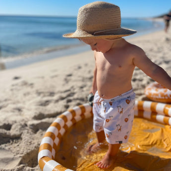 Swim Essentials Kids Swim Shorts For Boys | Fun Summer Swimwear - My Little Thieves