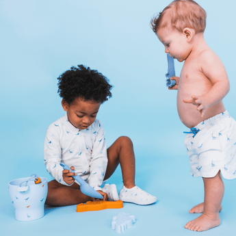 Swim Essentials Kids Swim Shorts For Boys | Fun Summer Swimwear - My Little Thieves