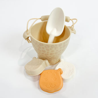 Swim Essentials Leopard Silicone Sand Bucket Set | Kids Beach Toys - My Little Thieves
