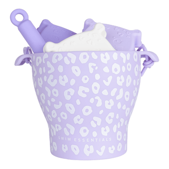 Swim Essentials Leopard Silicone Sand Bucket Set | Kids Beach Toys - My Little Thieves