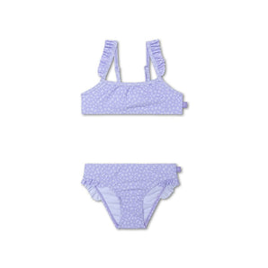 Swim Essentials Lila Leopard Print Bikini For Girls | Kids Swimwear - My Little Thieves