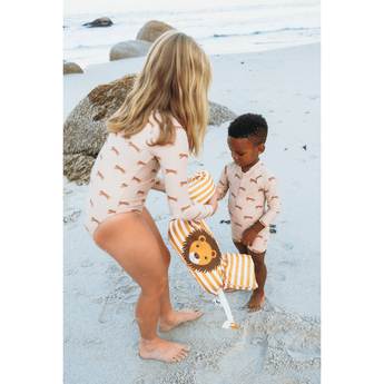 Swim Essentials Lion Puddle Jumper | Kids Swim Aid Ages 2 6 - My Little Thieves