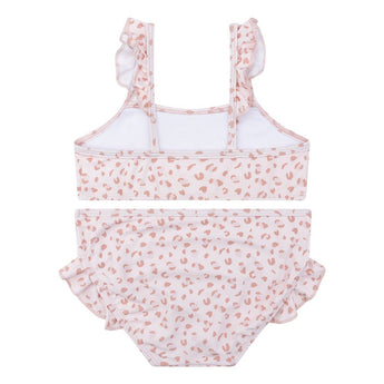 Swim Essentials Pastel Pink Leopard Bikini For Girls | Kids Swimwear - My Little Thieves
