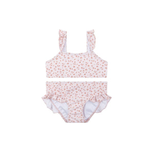 Swim Essentials Pastel Pink Leopard Bikini For Girls | Kids Swimwear - My Little Thieves