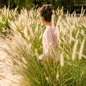 Swim Essentials Pastel Pink Leopard Girls Long Sleeve Swimsuit - My Little Thieves