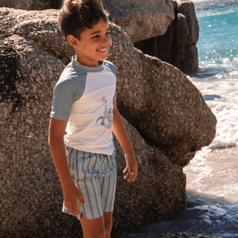 Swim Essentials Uv Rashguard For Kids | Sun Protection Swim Top - My Little Thieves