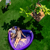 Swim Essentials Wild Heart Purple Kids Pool 150cm | Inflatable Garden Pool - My Little Thieves