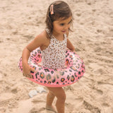 Swim Ring Leopard Rose Gold - 55 cm - My Little Thieves