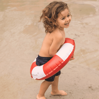 Swim Ring Life Buoy Red - White - 55 cm - My Little Thieves