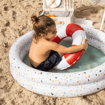 Swim Ring Life Buoy Red - White - 55 cm - My Little Thieves
