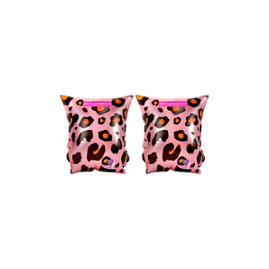 Rose Gold Leopard Swimming Armbands
