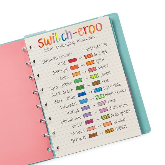 Switcheroo Color Changing Markers - Set of 12 - My Little Thieves