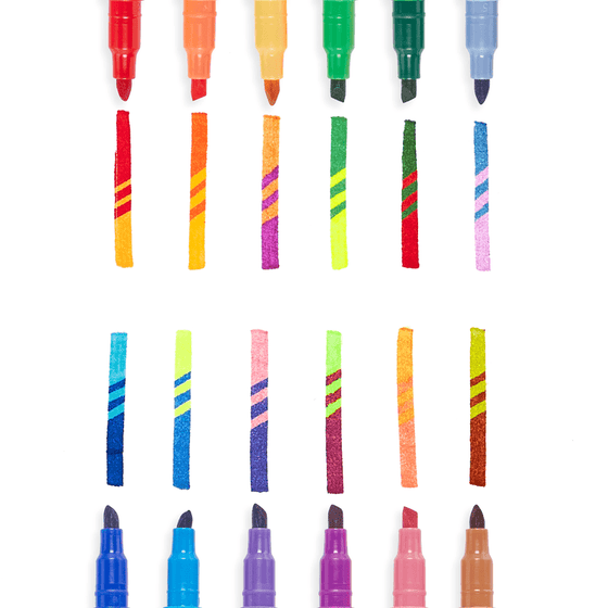 Switcheroo Color Changing Markers - Set of 12 - My Little Thieves