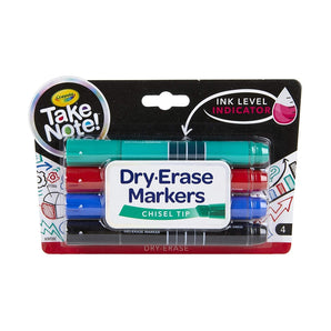 Take Note Colored Dry Erase Markers, 4 Count - My Little Thieves