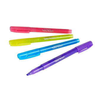 Take Note Glitter Highlighters, 4 Count - My Little Thieves