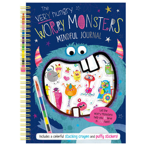 The Very Hungry Worry Monsters Mindful Journal - cover