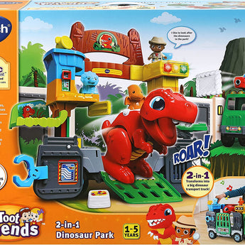 Toot - Toot Friends 2 - In - 1 Dinosaur Park - My Little Thieves