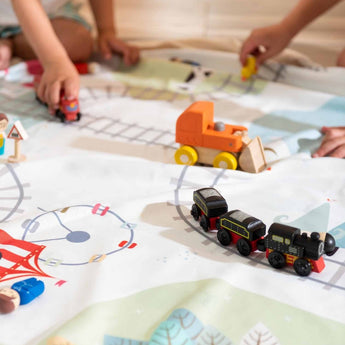 Toy Storage bag – Trainmap - My Little Thieves