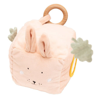 Trixie Activity Cube Mrs. Rabbit, Mr. Dino, Mr. Lion | Soft Toys - My Little Thieves