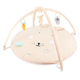 Trixie Activity Play Mat With Arches Mr. Lion, Mr. Dino, Mrs. Rabbit | Soft Toys - My Little Thieves