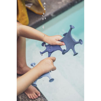 Trixie Animal Suction Bath Game 3 Pack | Mrs. Elephant’s Family Blue - My Little Thieves
