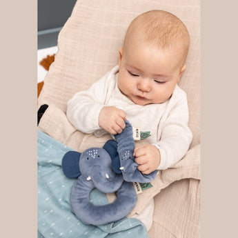 Trixie Baby Rattle | Eco Friendly Soft Sensory Gift For Newborns - My Little Thieves