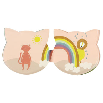 Trixie Bath Book Mrs. Cat And Mr. Lion Adventures | Bath Toys - My Little Thieves