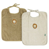 Trixie Bib Xl 2 Pack Mix Organic Cotton Baby Bibs | Bibs, Apron & Burp Clothes - My Little Thieves