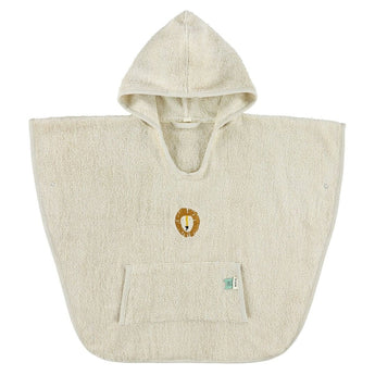 Trixie Cozy Animal Design Poncho For Kids | 100% Organic Cotton Terry - My Little Thieves