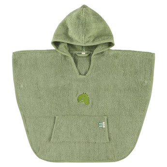 Trixie Cozy Animal Design Poncho For Kids | 100% Organic Cotton Terry - My Little Thieves