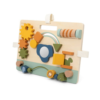 Trixie Handmade Eco Friendly Wooden Activity Panel | Fsc Wood Sensory Toy - My Little Thieves