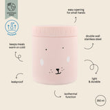 Trixie Insulated Food Jar 350ml | Double Walled Stainless Steel Kids Jar - My Little Thieves