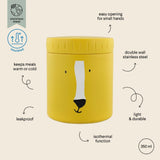 Trixie Insulated Food Jar 350ml | Double Walled Stainless Steel Kids Jar - My Little Thieves