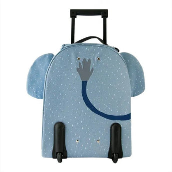Trixie Kids Animal Themed Travel Trolley | Water Repellent Cotton Luggage - My Little Thieves