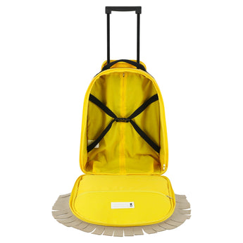 Trixie Kids Animal Themed Travel Trolley | Water Repellent Cotton Luggage - My Little Thieves