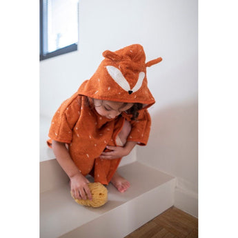 Trixie Kids Handmade Animal Poncho | Soft Organic Cotton Bath & Swim Cover - My Little Thieves