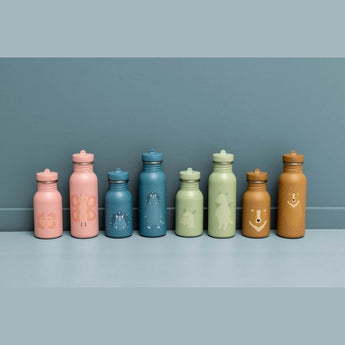 Trixie Kids Water Bottle 350ml | Stainless Steel Animal Design Eco Friendly - My Little Thieves