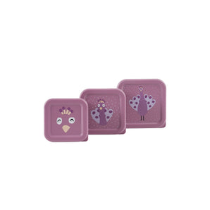 Trixie Nesting Snack Box Set Of 3 | Space Saving Kids Containers - My Little Thieves