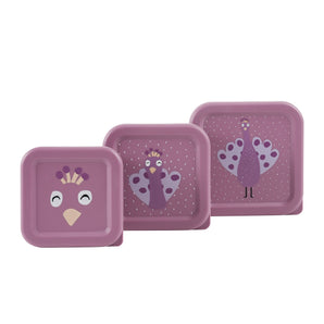 Trixie Nesting Snack Box Set Of 3 | Space Saving Kids Containers - My Little Thieves
