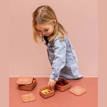 Trixie Nesting Snack Box Set Of 3 | Space Saving Kids Containers - My Little Thieves