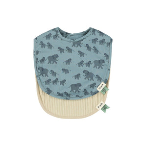 Trixie Newborn Bib 2 Pack Mix Rosy Rabbit & Friends | Bibs, Apron & Burp Clothes - My Little Thieves