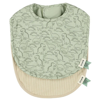 Trixie Newborn Bib 2 Pack Mix Rosy Rabbit & Friends | Bibs, Apron & Burp Clothes - My Little Thieves