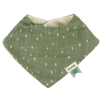 Trixie Organic Bandana Bib 3 Pack Rosy Rabbit, Daring Dino, Lively Lion | Bibs, Apron & Burp Clothes - My Little Thieves