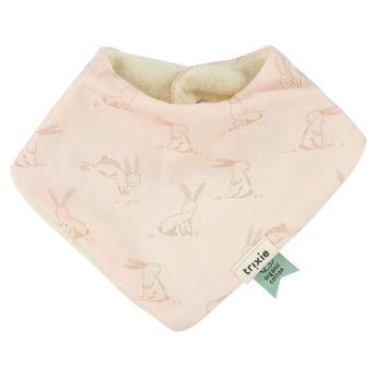 Trixie Organic Bandana Bib 3 Pack Rosy Rabbit, Daring Dino, Lively Lion | Bibs, Apron & Burp Clothes - My Little Thieves