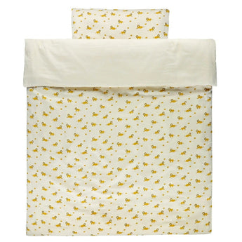Trixie Organic Cot Duvet Cover | Rosy Rabbit, Daring Dino, Lively Lion - My Little Thieves