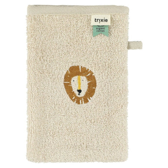Trixie Organic Cotton Baby Washcloths 2 Pack Adorable Animal Designs | Washcloths - My Little Thieves